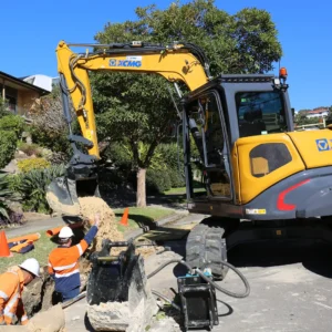 9.5t excavator hire perth