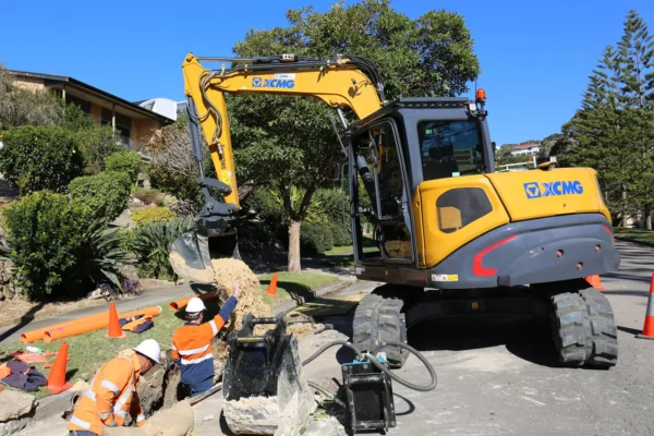 9.5t excavator hire perth